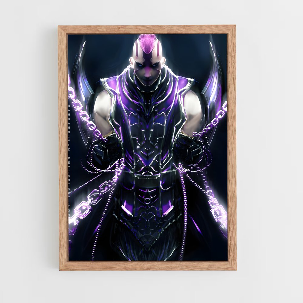 Poster L'Enchantement Violet – affiche Dota (vue 4)